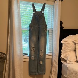 Denim Overalls